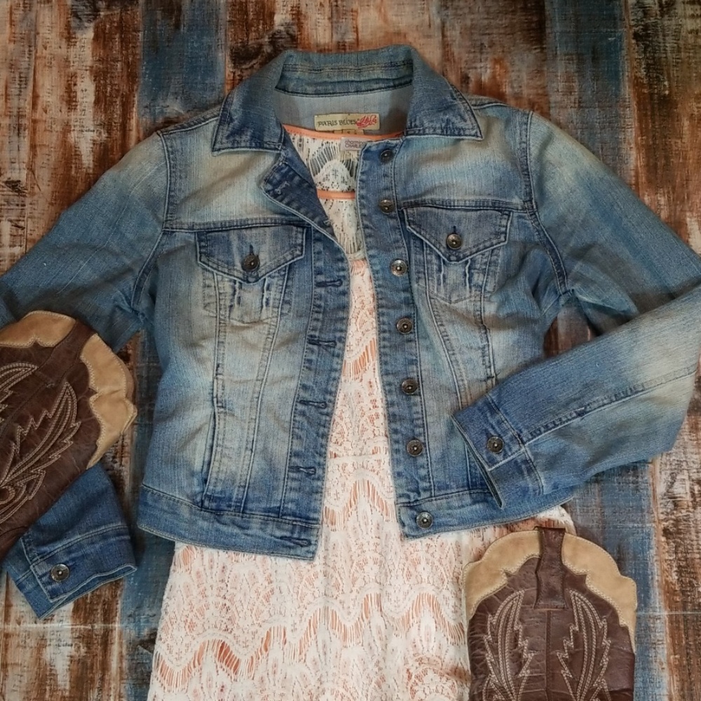 Paris Blues Denim Jacket Size S